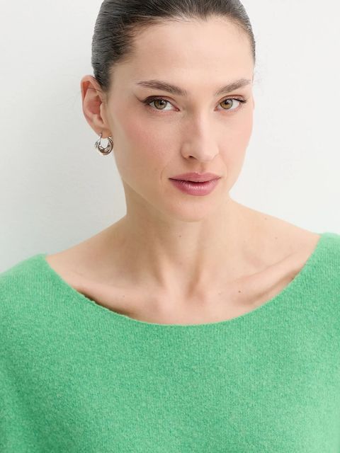 American Vintage sweter z domieszką wełny PULL ML COL BATEAU