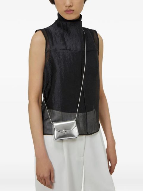 Mulberry mini Lana turn-lock chain-strap cross body bag - Silver - zdjęcie produktu nr 2
