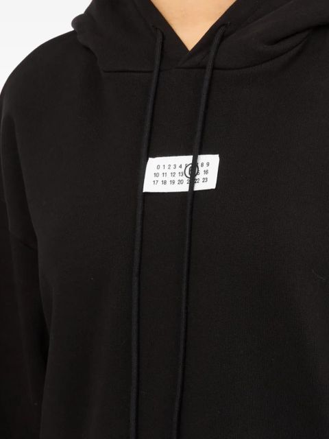 MM6 Maison Margiela cotton hoodie - Black