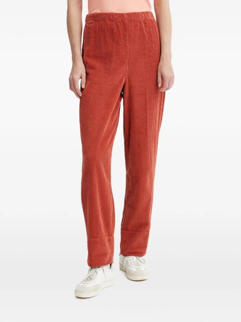 American Vintage elastic-waistband corduroy trousers - Orange - zdjęcie produktu nr 1