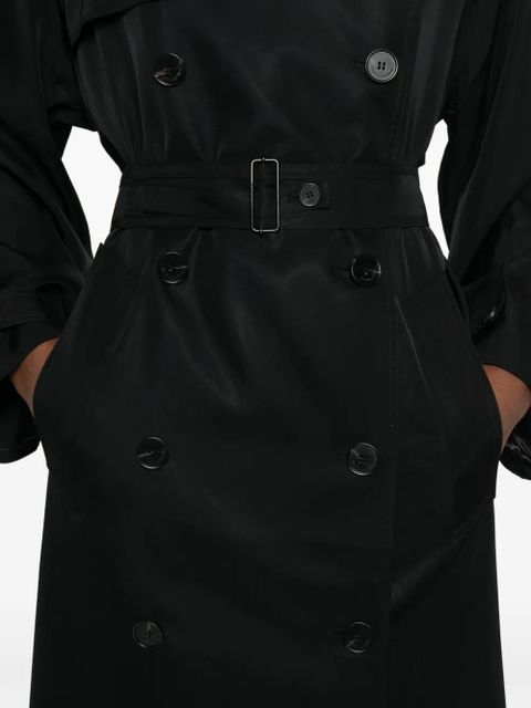 The Frankie Shop Veyron belted trench coat - Black