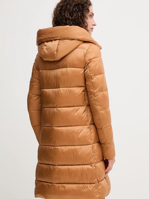 Save The Duck kurtka LYSA kolor brązowy zimowa D40279W.IRIS21