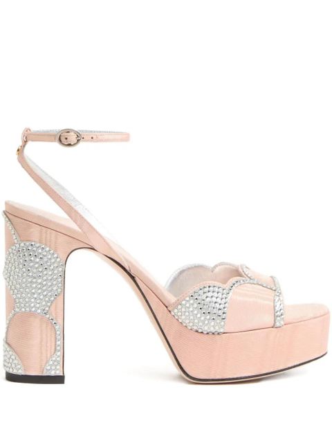 Valentino Garavani 115mm Bowow sandals - Pink - zdjęcie produktu nr 1