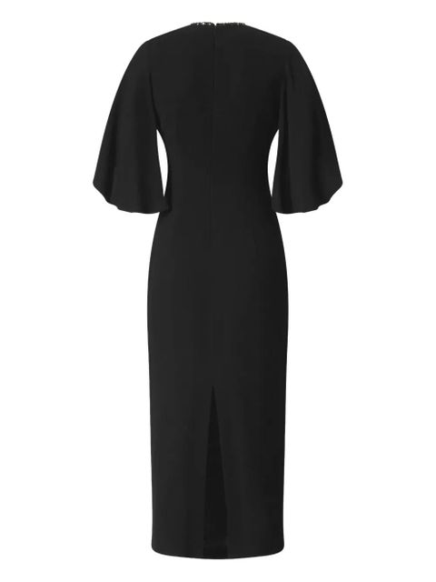 PINKO Scopone midi dress - Black - zdjęcie produktu nr 2