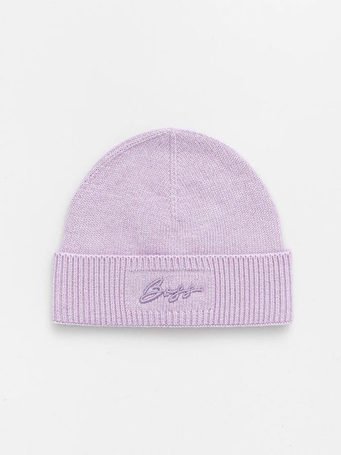 BOSS czapka kolor fioletowy 50558673 - zdjęcie produktu nr 1