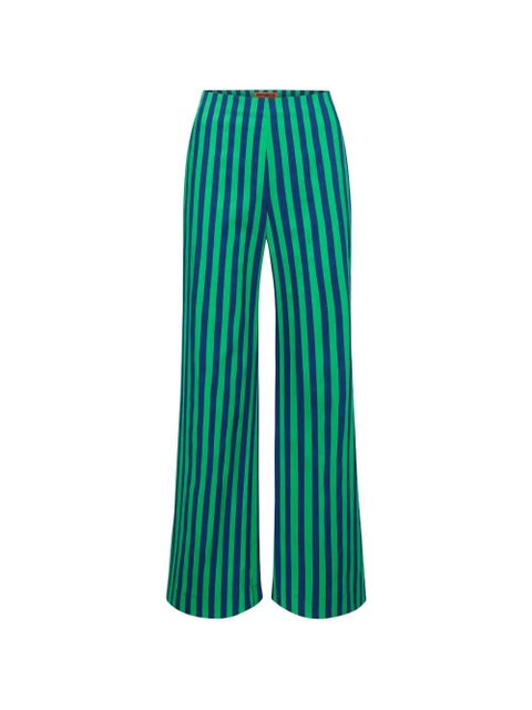 Simon Miller Pia striped trousers - Green - zdjęcie produktu nr 1