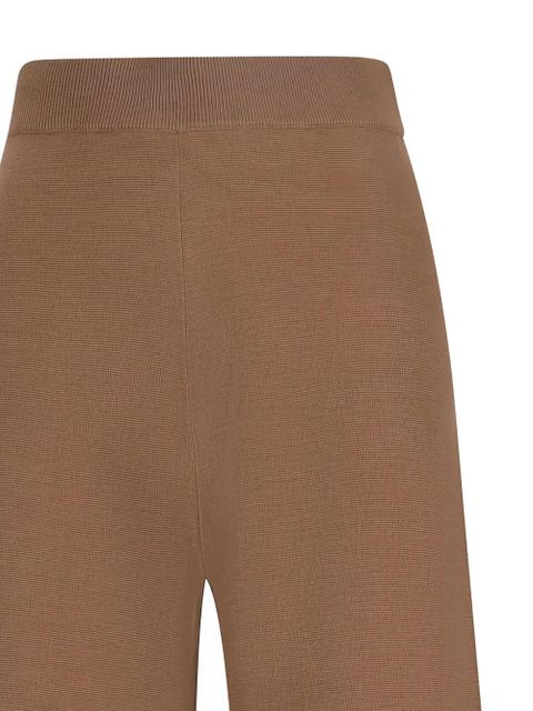 Max Mara elastic-waist drawstring trousers - Brown