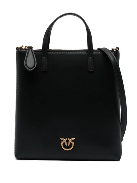 PINKO small Shopper leather bag - Black - zdjęcie produktu nr 1