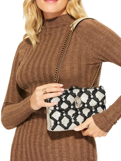 Kurt Geiger London torebka Kensington kolor beżowy 5383309609