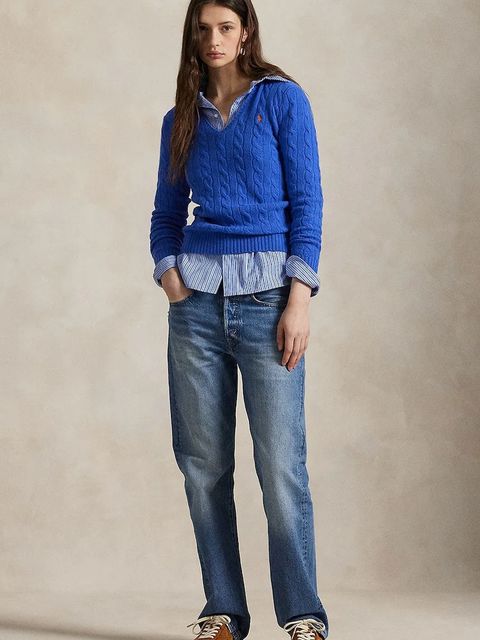 Polo Ralph Lauren sweter damski kolor niebieski 211971866 - zdjęcie produktu nr 2