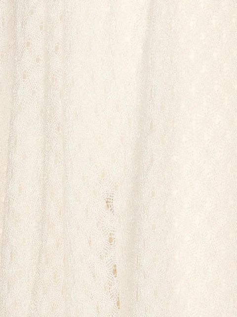 Missoni Raschel-knit wide-leg trousers - White