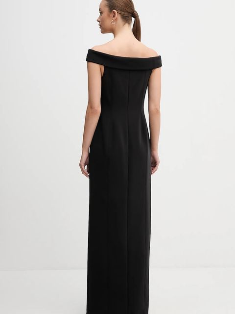 Lauren Ralph Lauren sukienka kolor czarny maxi dopasowana 253982109 - zdjęcie produktu nr 2