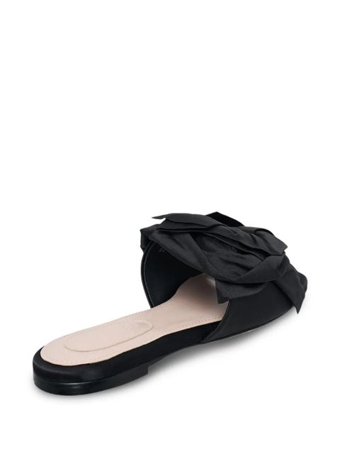 Simone Rocha pressed rosette sandals - Black