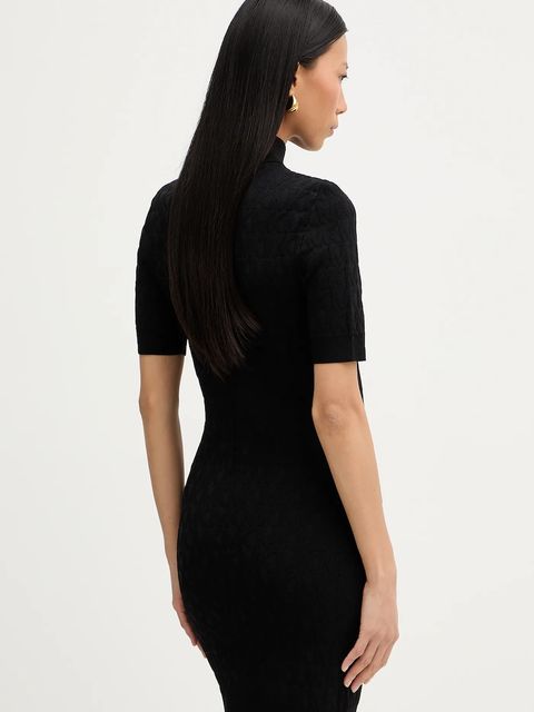 MICHAEL Michael Kors sukienka kolor czarny mini dopasowana MF58393JWV - zdjęcie produktu nr 2