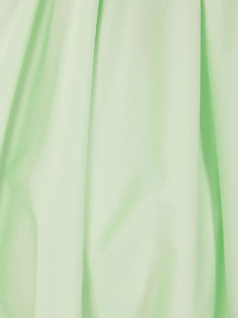 Self-Portrait cotton midi dress - Green