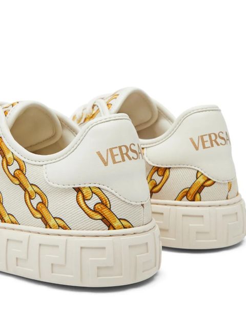 Versace Chain Stripes Greca sneakers - Neutrals