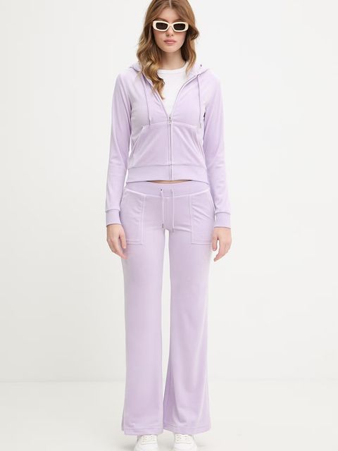Juicy Couture bluza rozpinana z kapturem damska bawełniana ROBERTSON CLASS - zdjęcie produktu nr 1