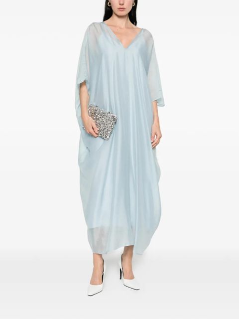 Eleh V-neck maxi dress - Blue - zdjęcie produktu nr 2