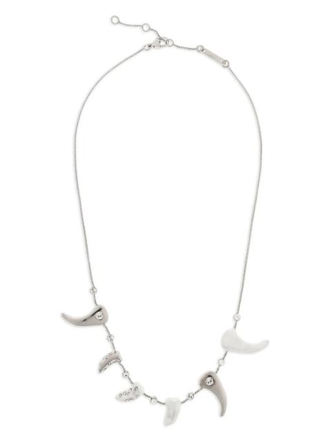 Marni embellished-claws necklace - Grey - zdjęcie produktu nr 1