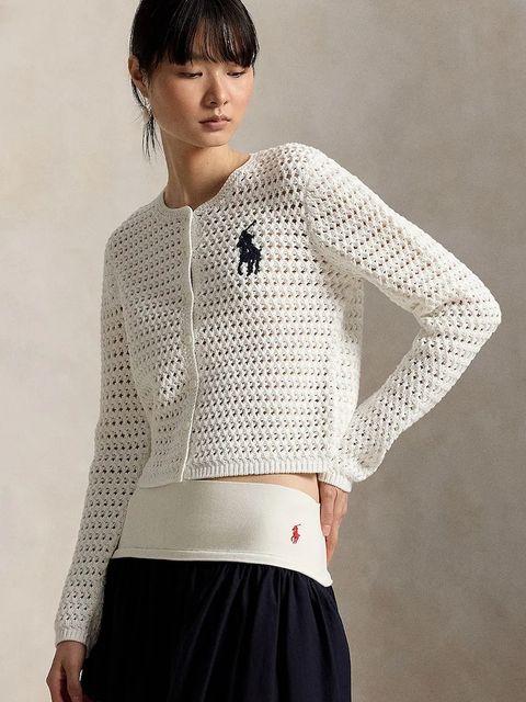 Polo Ralph Lauren sweter rozpinany damski bawełniany - zdjęcie produktu nr 1