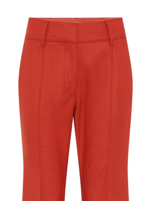 Gabriela Hearst Rhein flared-leg trousers - Orange - zdjęcie produktu nr 2