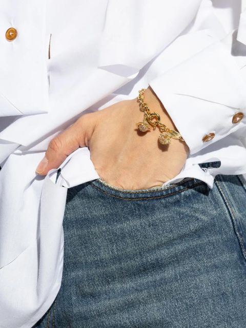 Vivienne Westwood Circe charm-chain bracelet - Gold - zdjęcie produktu nr 2