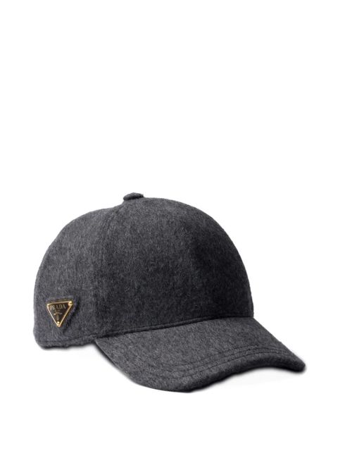 Prada Loden baseball cap - Grey - zdjęcie produktu nr 1
