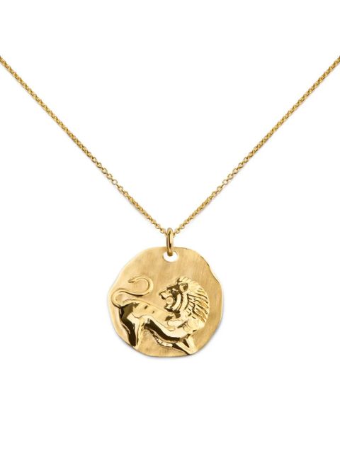Monica Vinader GP Zodiac Leo necklace - Gold
