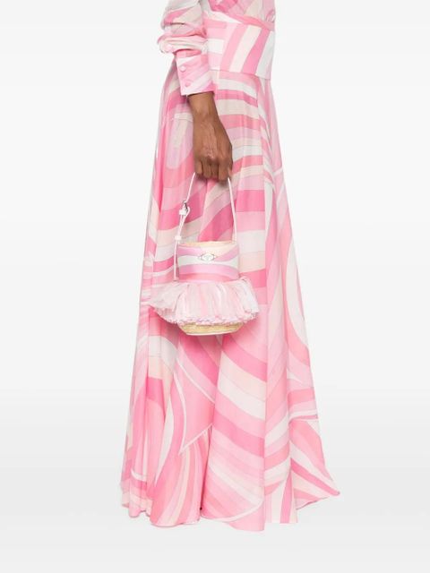 PUCCI silk bucket bag - Pink - zdjęcie produktu nr 2