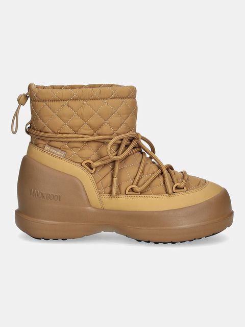 Moon Boot śniegowce MB MEZZALUNA QUILTED MID WP kolor brązowy 80D2500020 L003 - zdjęcie produktu nr 2