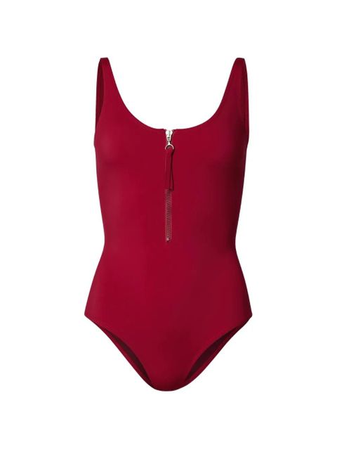 LouLou de Saison zip-fastening swimsuit - Red - zdjęcie produktu nr 1