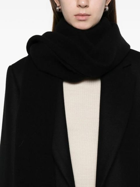 TOTEME single-breasted wool coat - Black