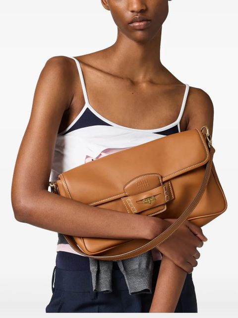 Miu Miu Penny shoulder bag - Brown - zdjęcie produktu nr 2