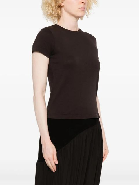 KHAITE cotton T-shirt - Brown