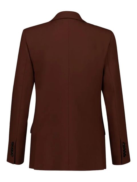 Gucci single-breasted wool-blend blazer - Brown - zdjęcie produktu nr 2
