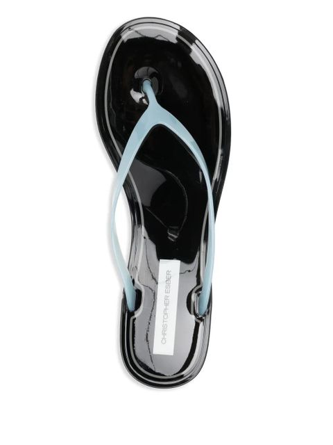 Christopher Esber Jo flip-flops - Black