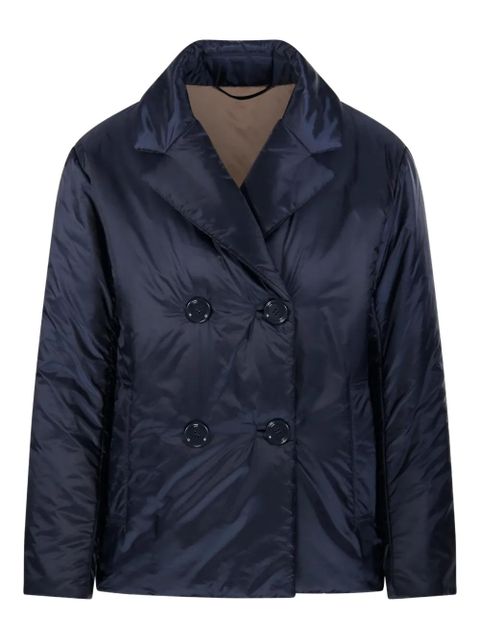 Max Mara double-breasted padded coat - Blue - zdjęcie produktu nr 1