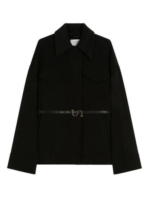 Max Mara belted zip-fastening jacket - Black - zdjęcie produktu nr 1