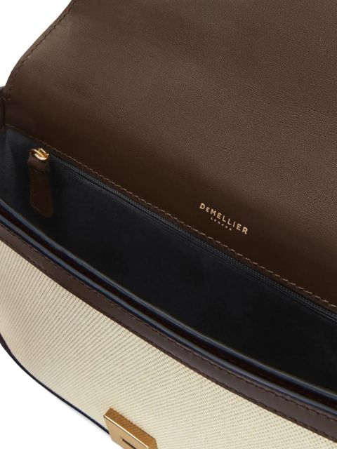 DeMellier The Vancouver logo-print cross body bag - Neutrals