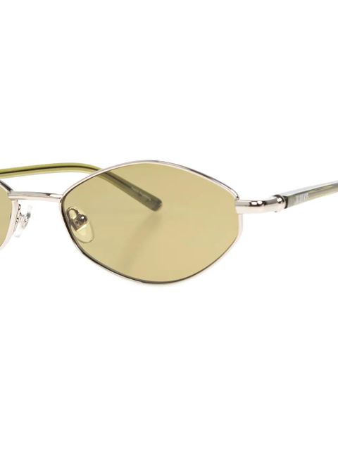 Jacquemus oval-frame sunglasses - Silver - zdjęcie produktu nr 2