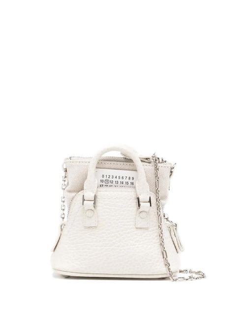 Maison Margiela 5AC Classique Baby top-handle bag - White - zdjęcie produktu nr 1