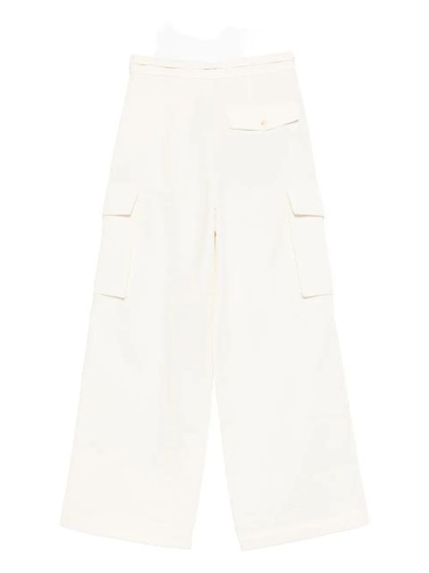 Róhe drawstring-waist cargo trousers - White - zdjęcie produktu nr 2