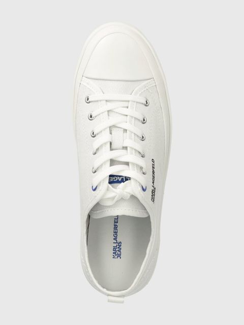 Karl Lagerfeld Jeans tenisówki KLJ VULC damskie kolor biały KLJ60920