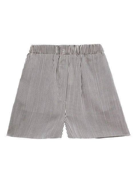 The Frankie Shop Lui striped boxer shorts - White - zdjęcie produktu nr 1
