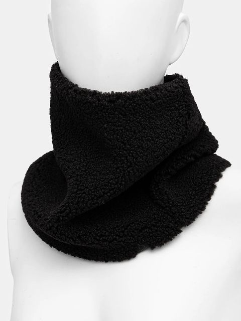 United Colors of Benetton komin damski kolor czarny gładki 69FWDU02D - zdjęcie produktu nr 2