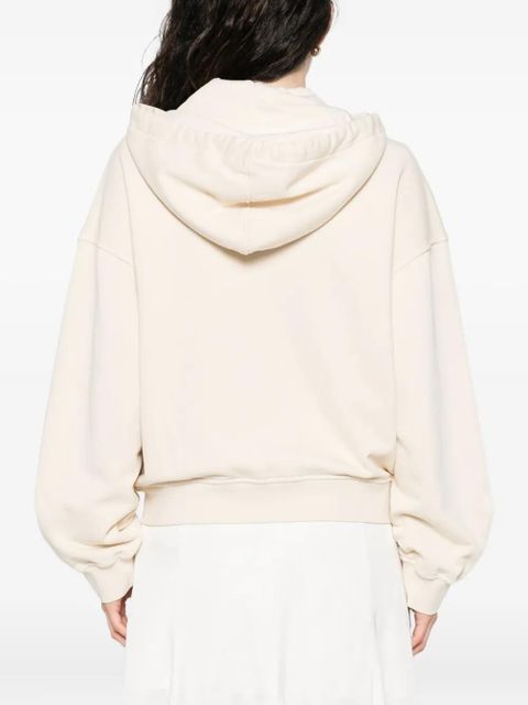 PINKO zip-up hoodie - Neutrals