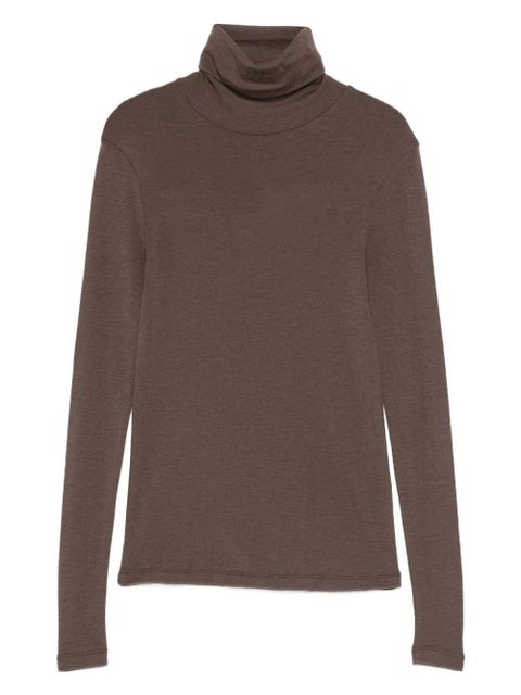 Róhe turtleneck long-sleeve sweater - Brown - zdjęcie produktu nr 1