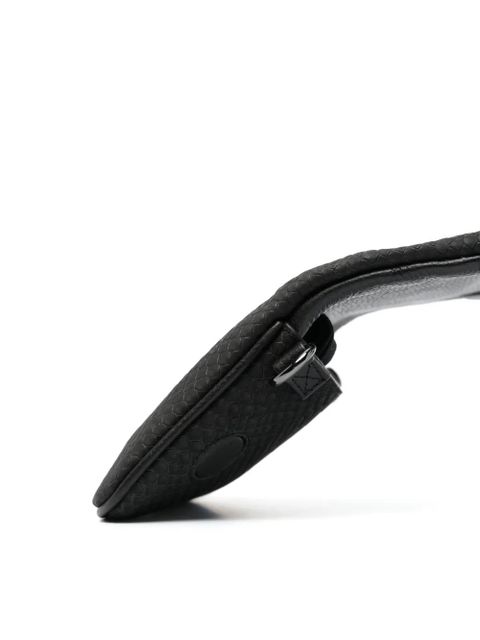 Zadig&Voltaire small crocodile-embossed crossbody bag - Black