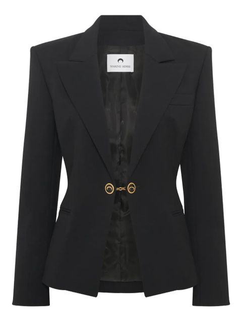 Marine Serre wool blazer - Black - zdjęcie produktu nr 1