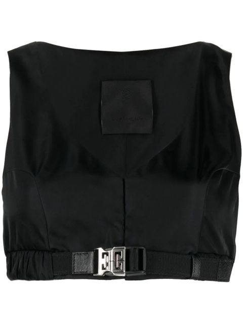 Givenchy 4G buckle vest top - Black - zdjęcie produktu nr 1